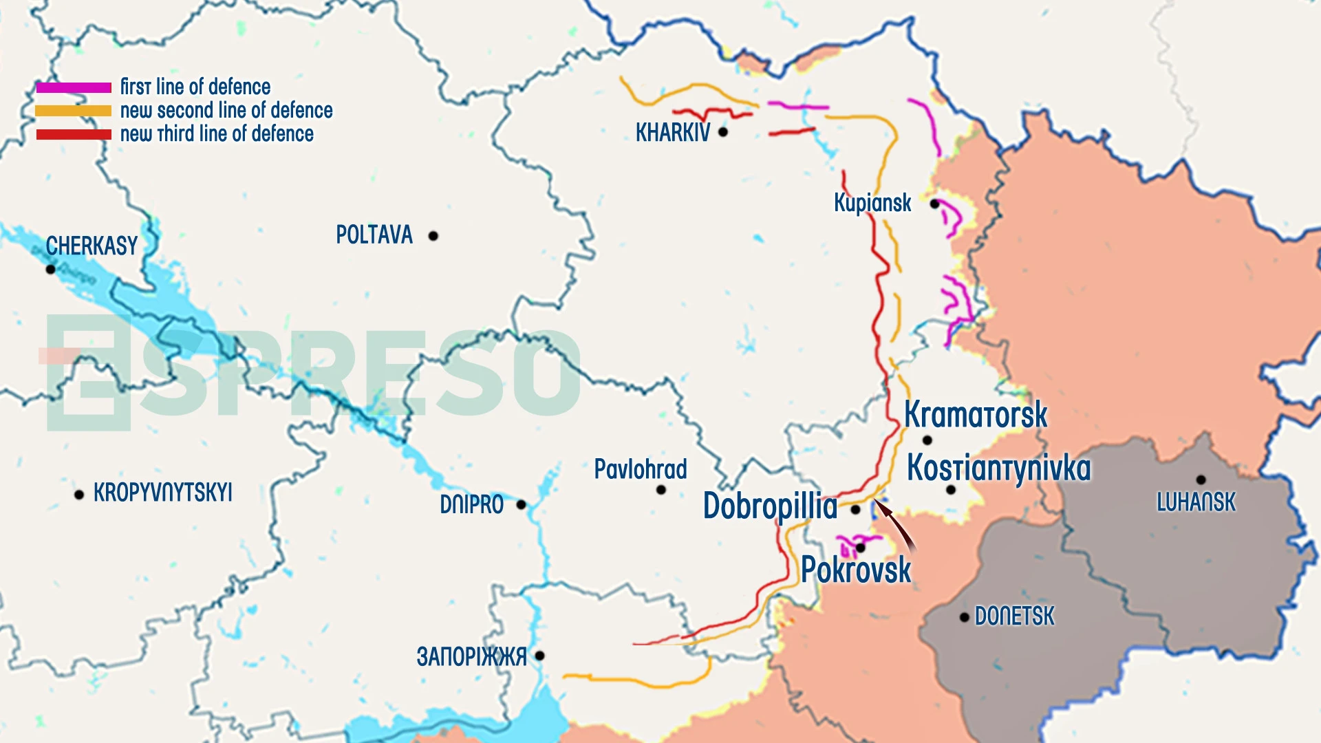 Ukraine Russia war live map
