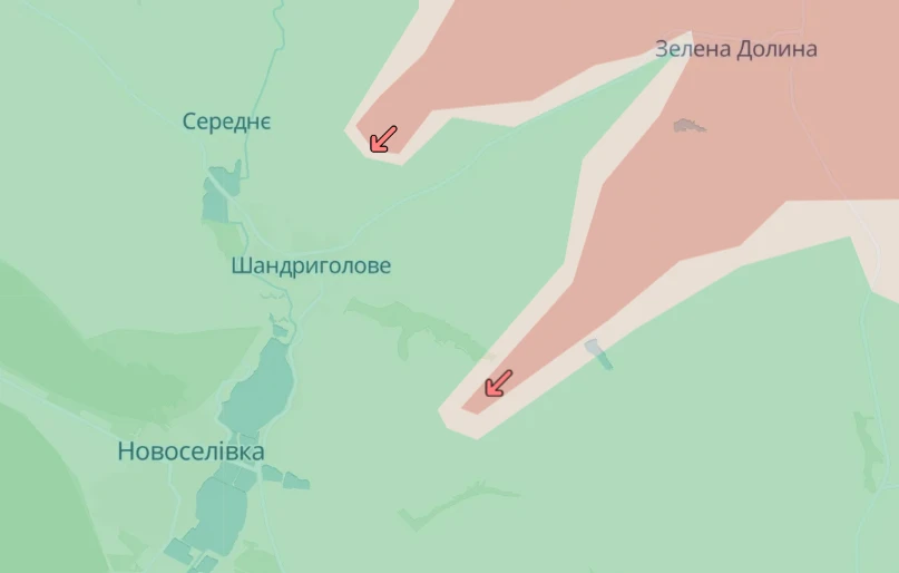 Російські війська просунулися поблизу трьох населених пунктів на Донеччині, - DeepState_1