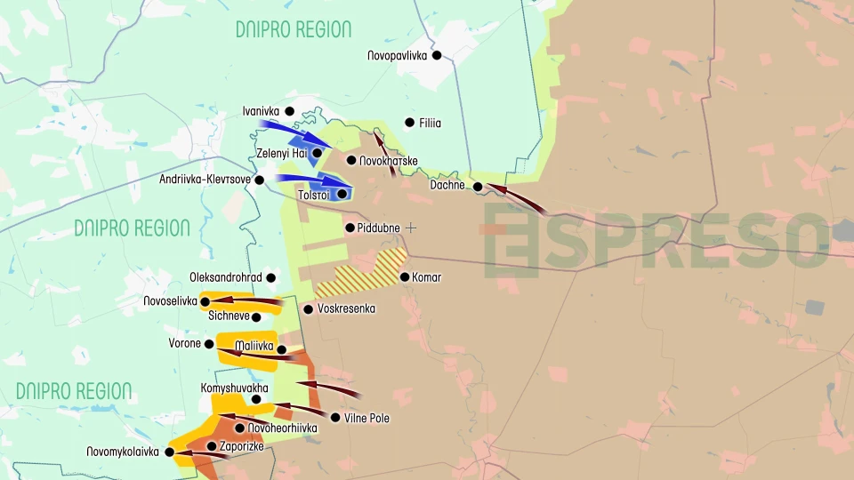 Ukraine Russia war live map, August 22-30