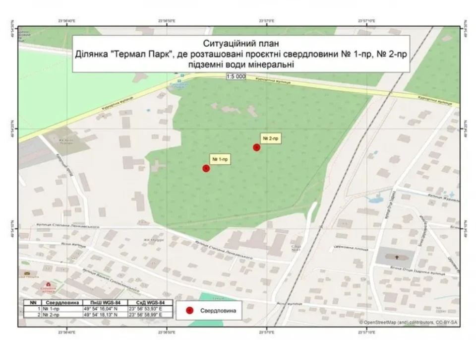 Термальні джерела в Брюховичах