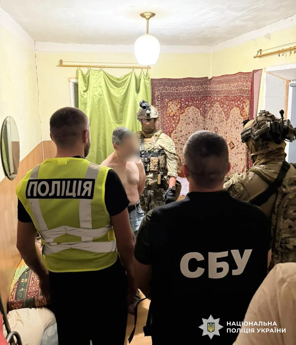 Затримання підозрюваного у вбивстві Андрія Парубія