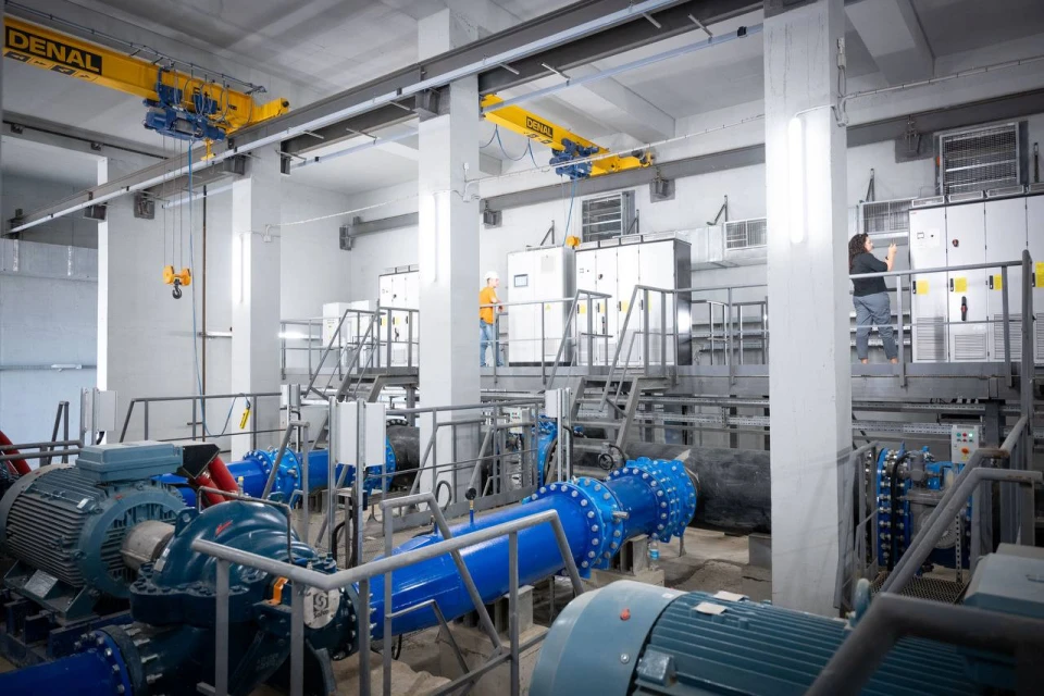 новий магістральний водогін, який живитиме Миколаїв