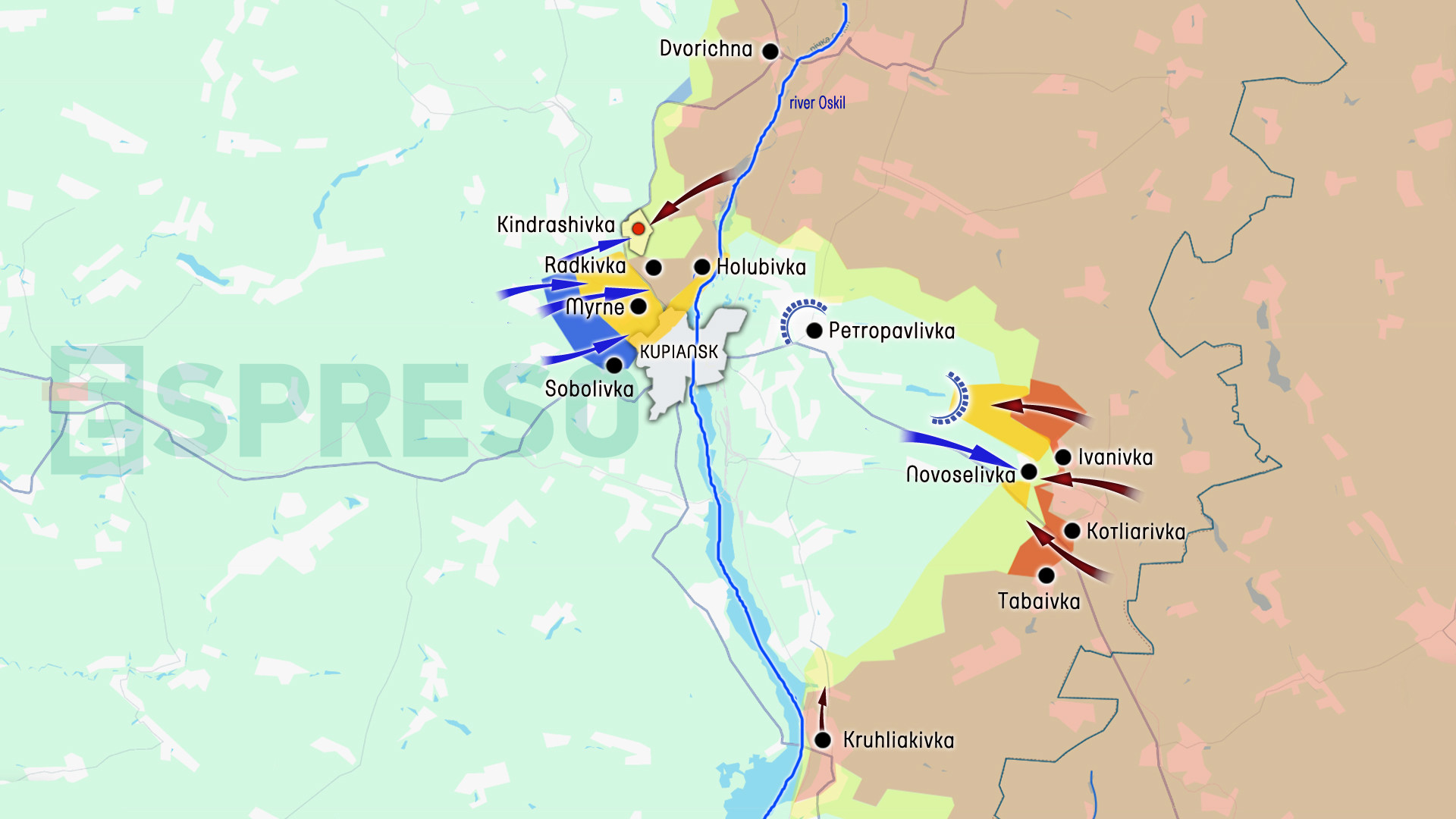 Ukraine Russia war live map, August 30 – September 6