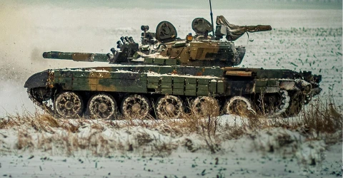 Танк PT-91 Twardy 117-ї окремої механізованої бригади