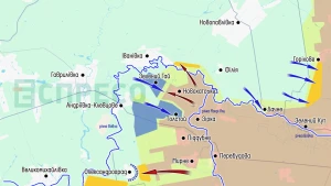 Карта бойових дій за 6-13 вересня