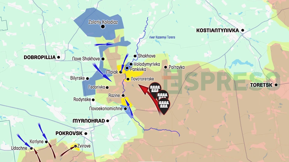 Ukraine Russia war live map, September 6-13