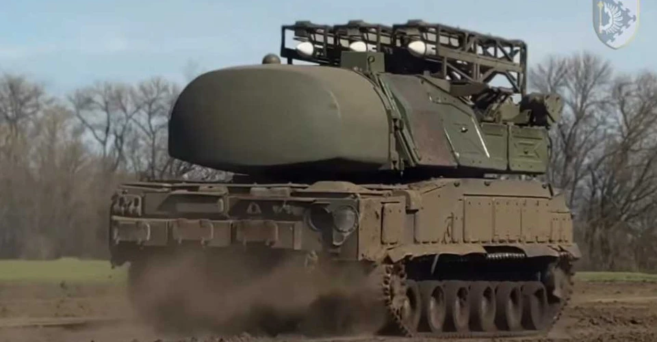 Український зенітний комплекс «Бук-М1» з ракетами RIM-7 Sea Sparrow