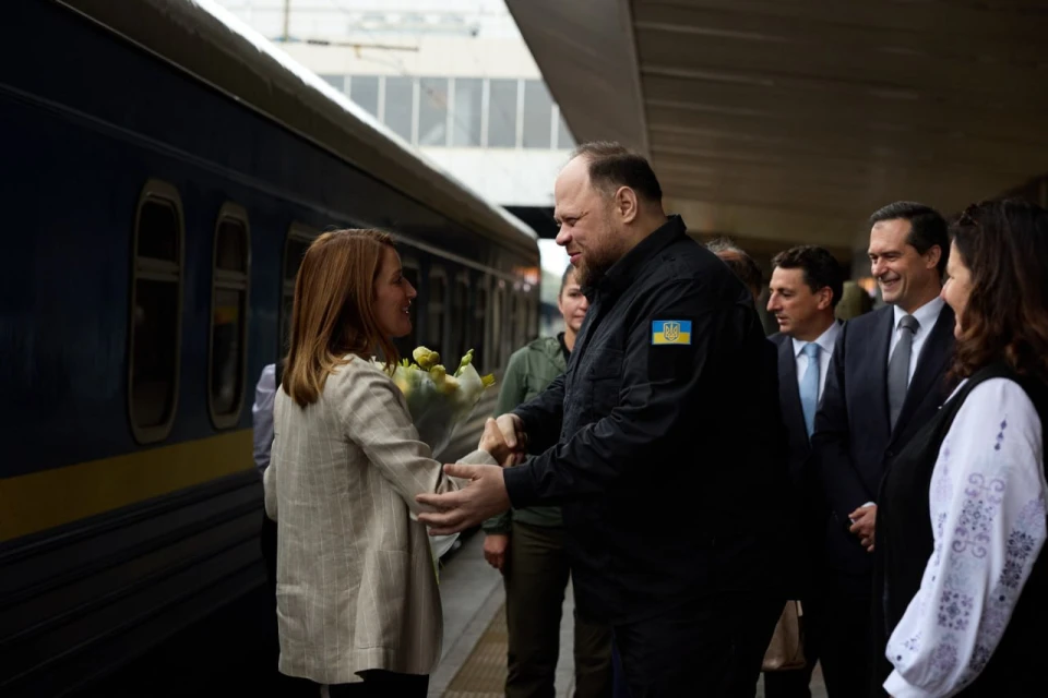 Роберта Мецола та Руслан Стефанчук