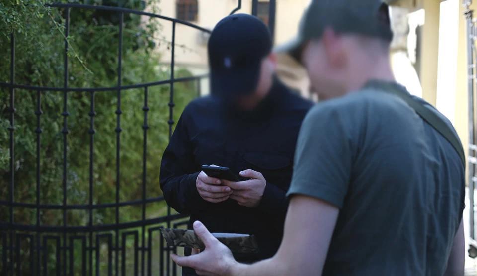 репортаж з роботи групи оповіщення ТЦК у Львові