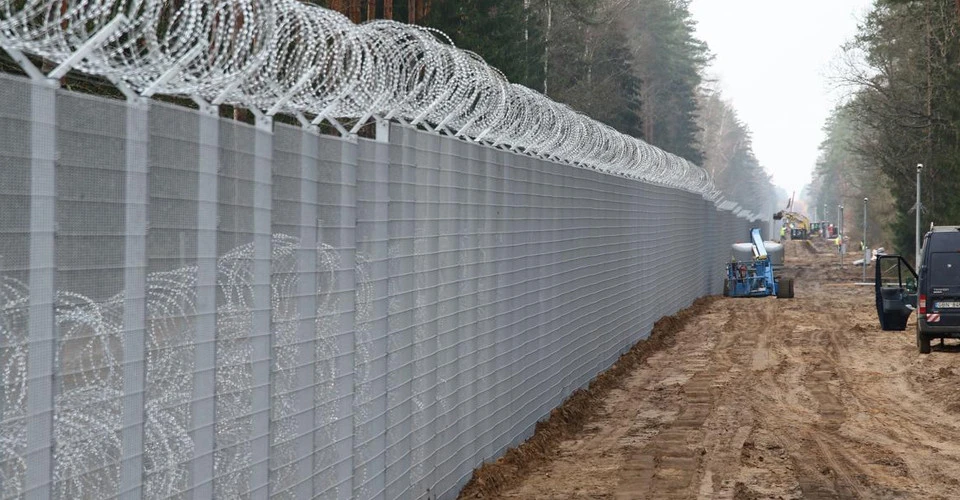 Будівництво стіни на кордоні Литви і Білорусі