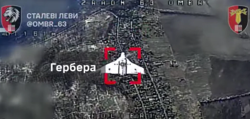Зенітники 63-ї бригади за допомогою FPV приземлили російську "герберу"