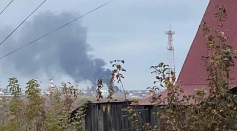 Пожежа на НПЗ в Уфі (11.10.2025)