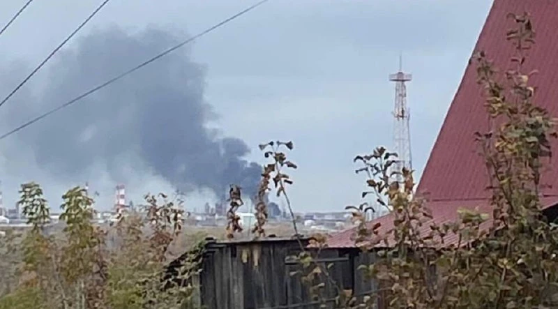 Пожежа на НПЗ в Уфі (11.10.2025)