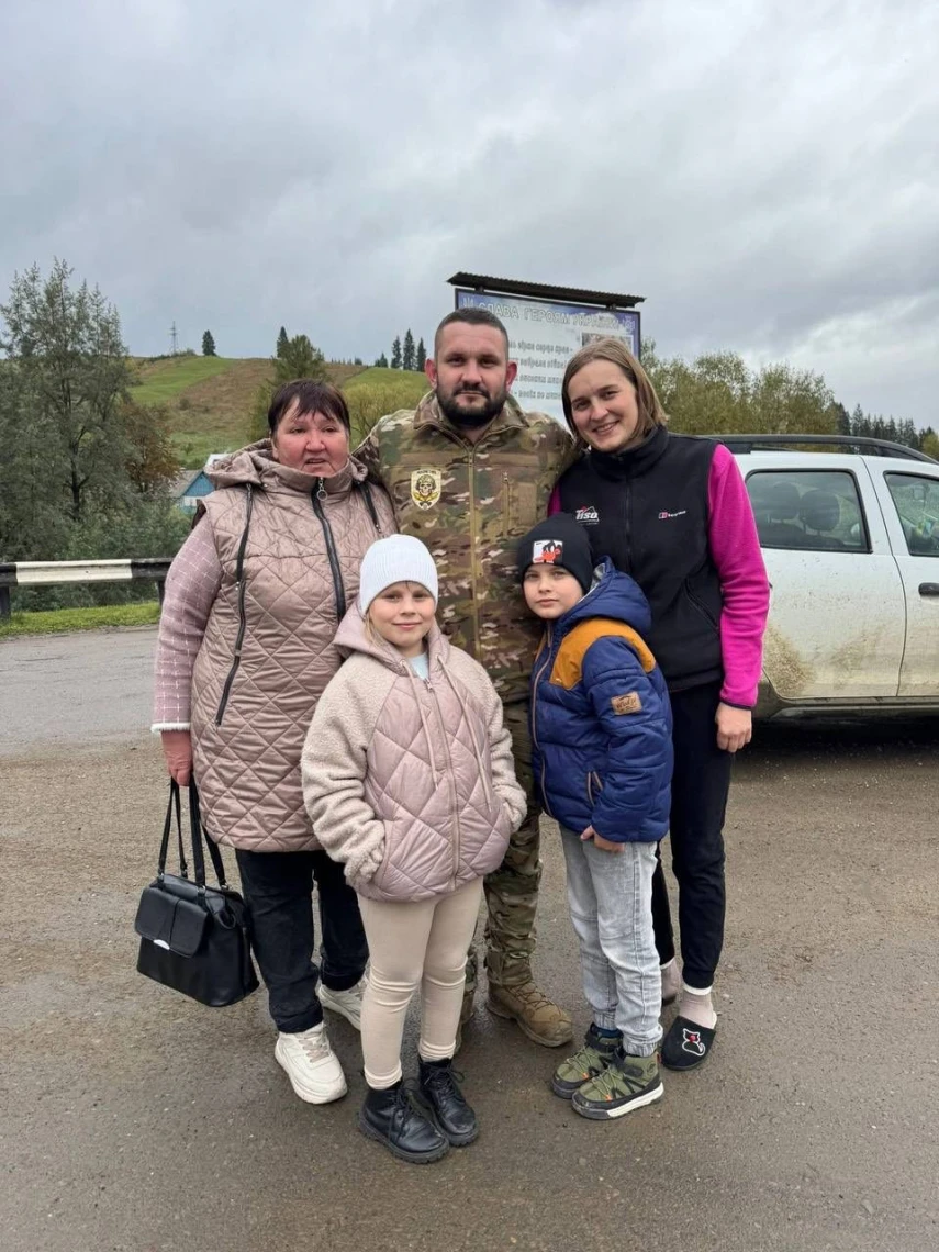 На Буковині зустріли прикордонника Андрія Федюка