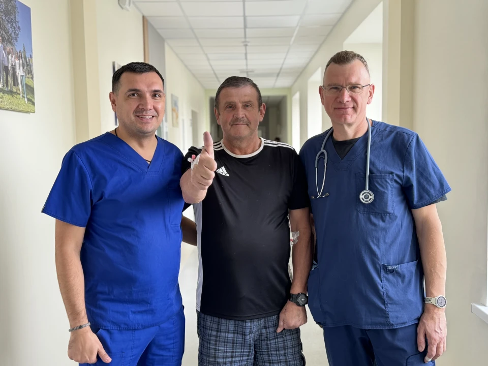 У Львові медики видалили 70-річному пацієнту тромби з легеневої артерії без відкритої операції