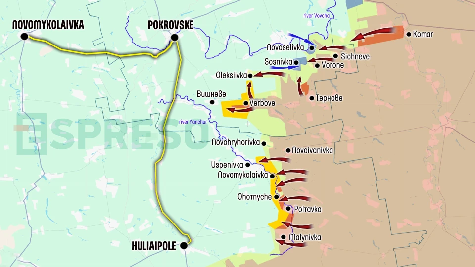 Ukraine Russia war live map, October 11-18