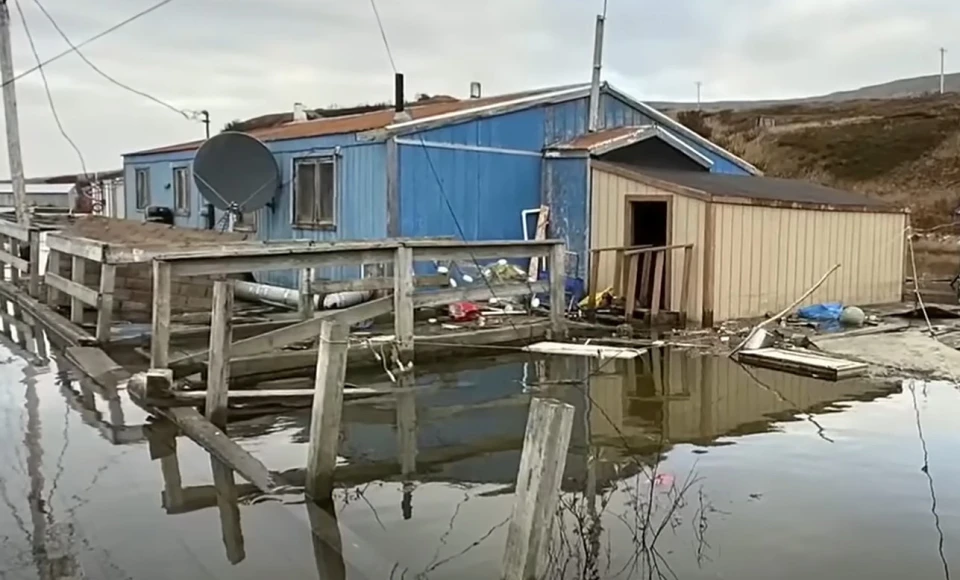 Наслідки шторму на Алясці