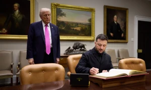 Зеленський та Трамп у Вашингтоні (17.10.2025)