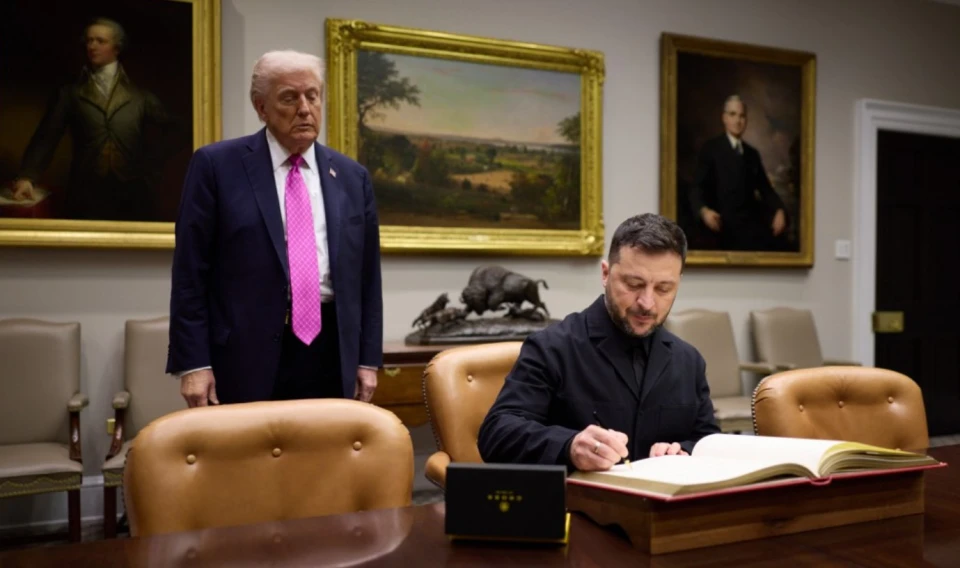 Зеленський та Трамп у Вашингтоні (17.10.2025)