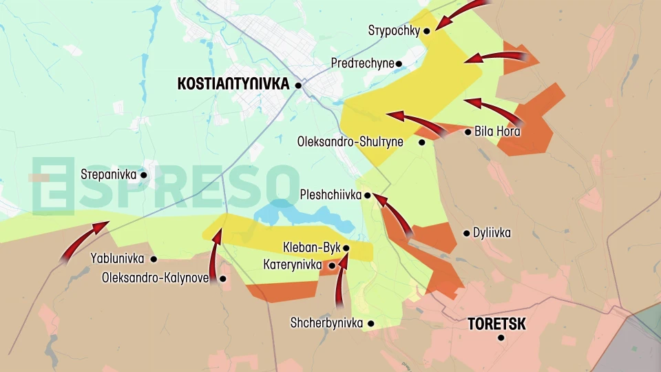 Ukraine Russia war live map, October 18-25