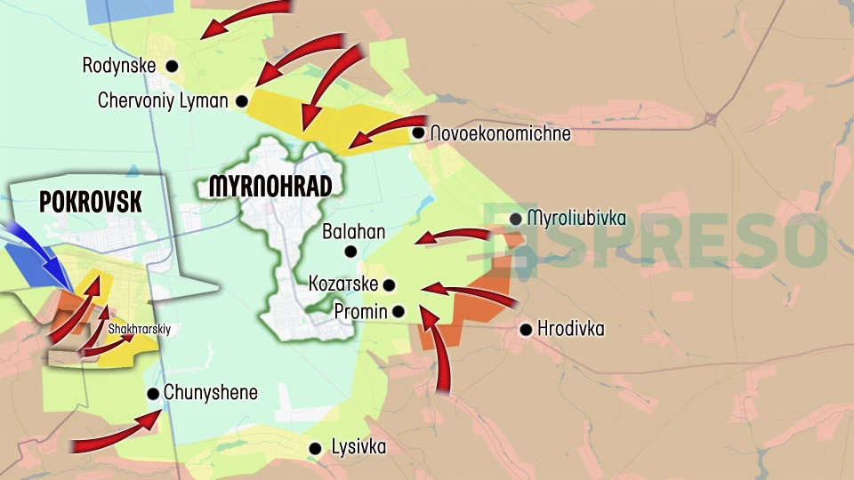Ukraine Russia war live map, October 18-25