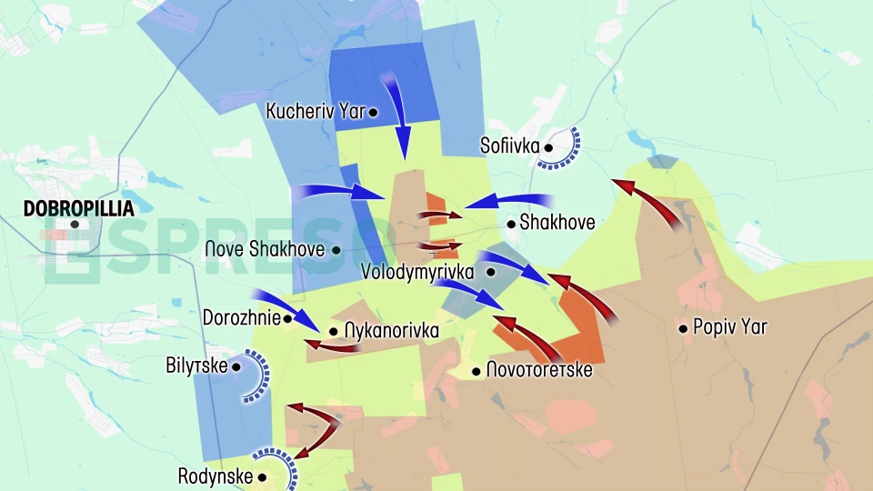 Ukraine Russia war live map, October 18-25
