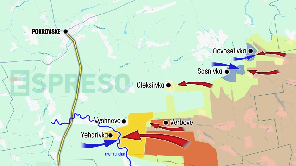 Ukraine Russia war live map, October 18-25