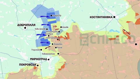 Карта бойових дій