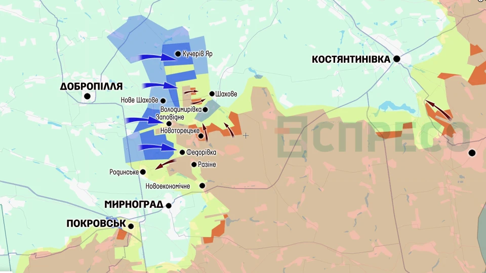 Карта бойових дій