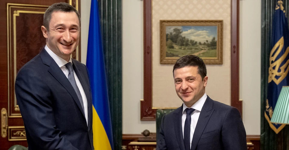 Володимир Зеленський і Олексій Чернишов