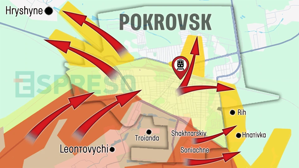 Ukraine Russia war live map, October 25-31