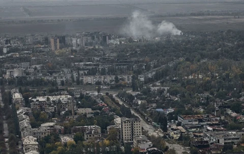 Панорама прифронтового Покровська