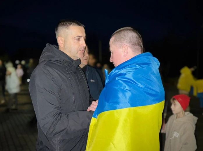 На Рівненщині зустріли захисника Юрія Дашкеля, який повернувся з полону