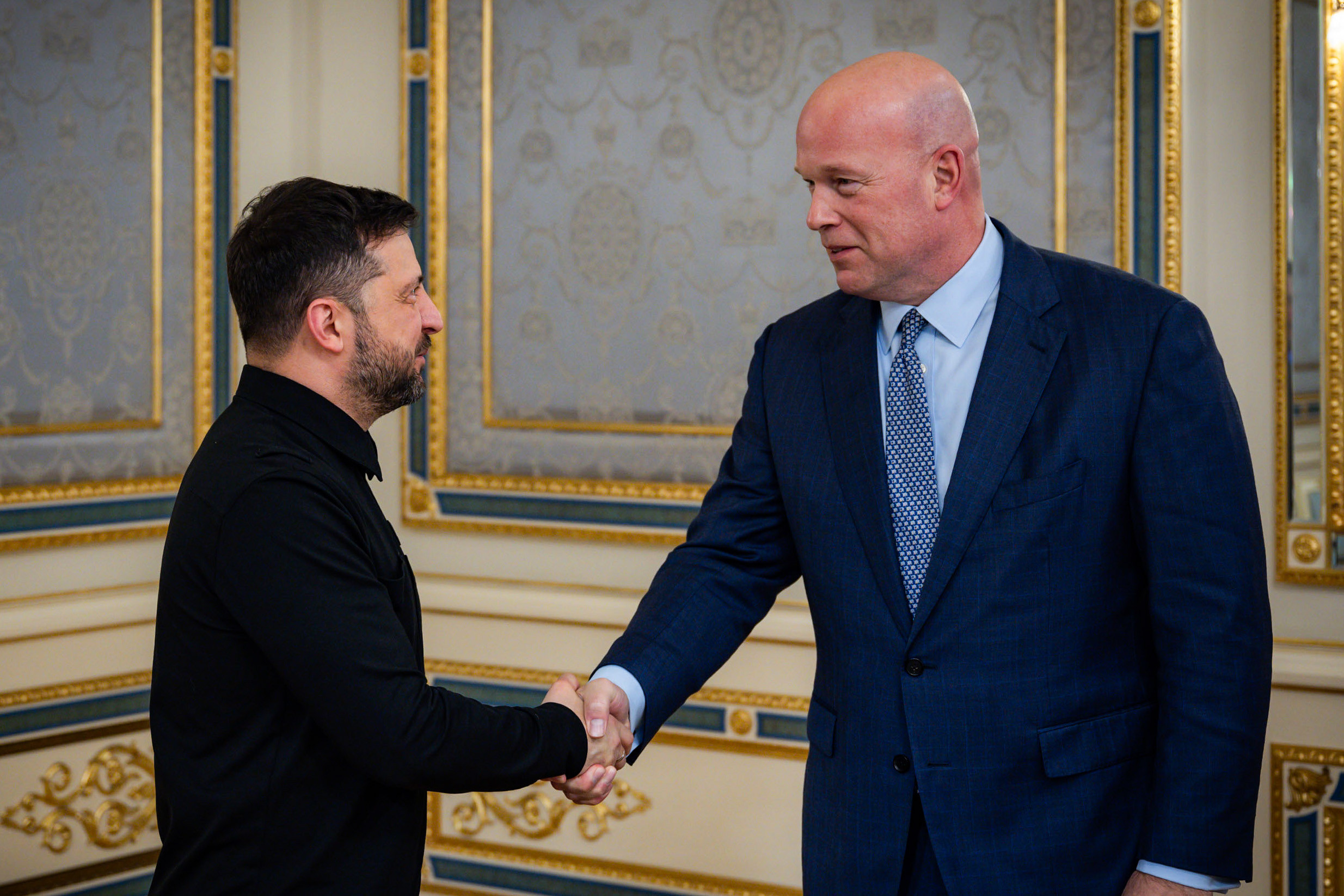 Володимир Зеленський та Метью Вітакер