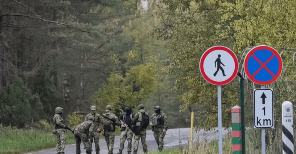 "зелені чоловічки" на естонському кордоні