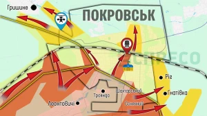 Карта бойових дій за 1-8 листопада