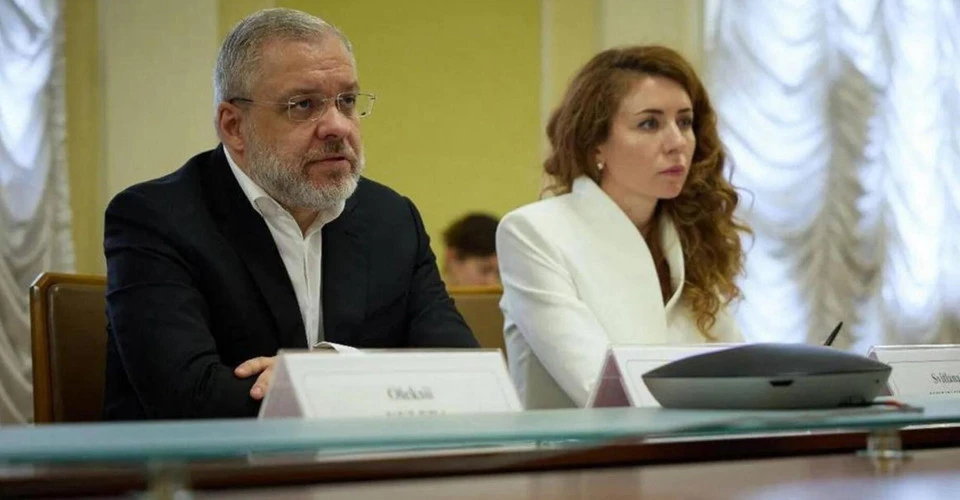 Герман Галущенко і Світлана Гринчук