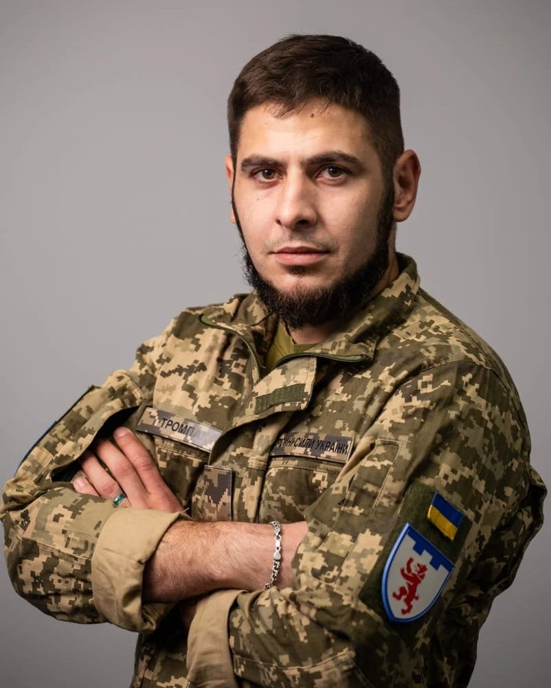 Віктор зі Страбичова із позивним Трамп