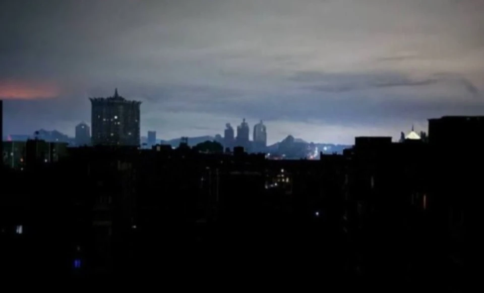 Блекаут у Донецьку (ніч з 16 на 17 листопада 2025 року)