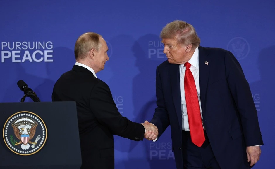 Путін з Трампом на Алясці