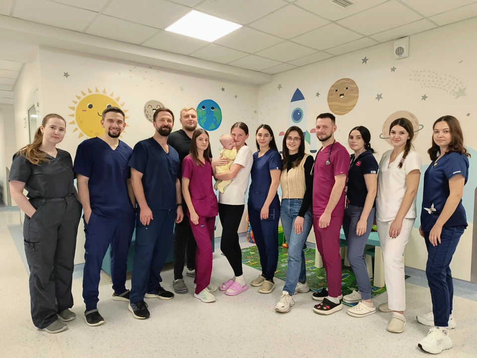 У Львові медики врятували немовля зі складною комбінацією вроджених вад серця