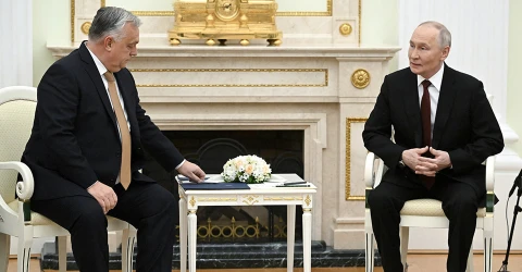 Путін і Орбан проводять переговори в Кремлі