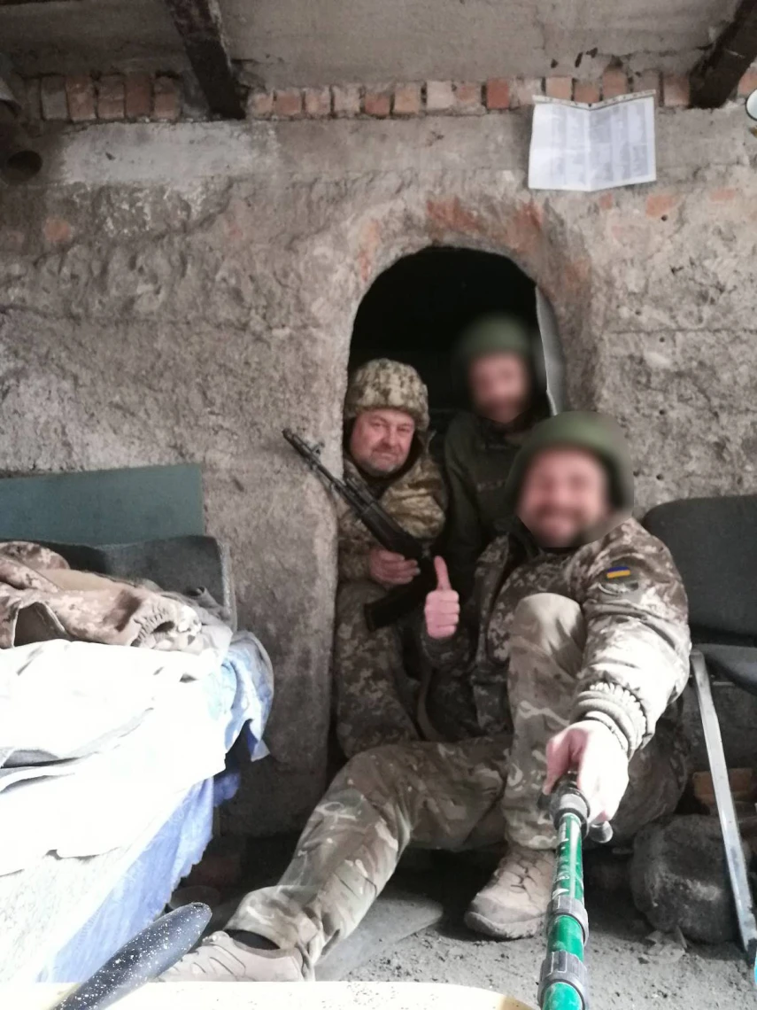 Боєць 102-ї бригади Валерій на псевдо Корал