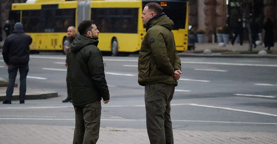 Володимир Зеленський і Андрій Єрмак