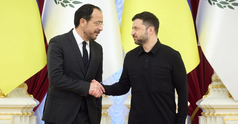 зустріч Володимира Зеленського й Нікоса Христодулідіса