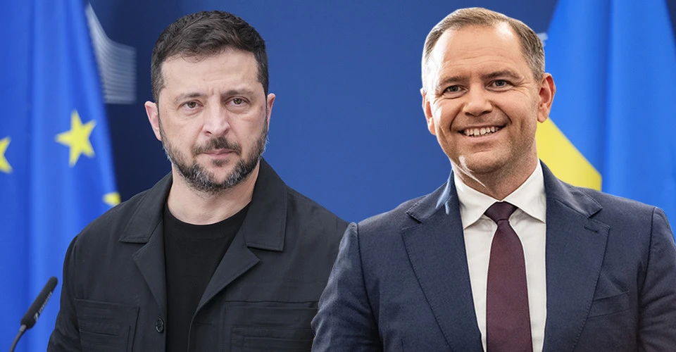 Володимир Зеленський і Кароль Навроцький