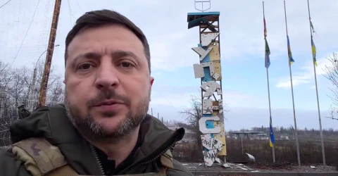 Зеленський 12 грудня приїхав у Купʼянськ