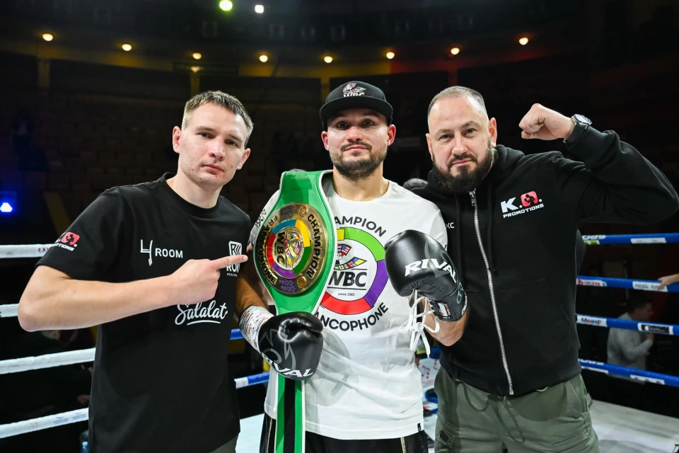 Львівський боксер Олександр Гриців захистив титул WBC Francophone
