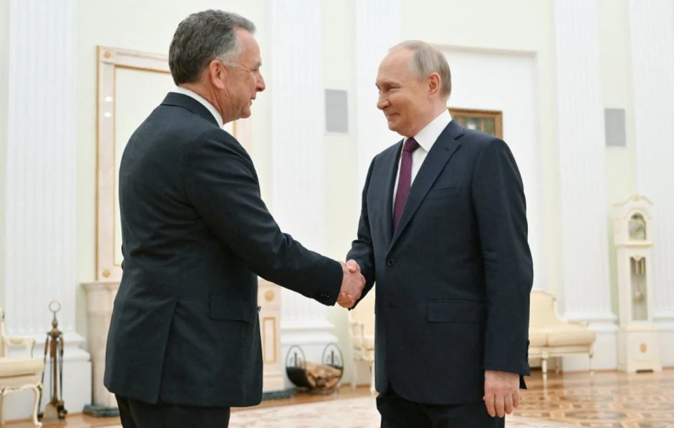 Путін приймає Віткоффа у Кремлі