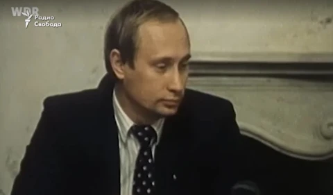 Путін на свій 41-ий день народження (Санкт-Петербург, 7 жовтня 1993 року)